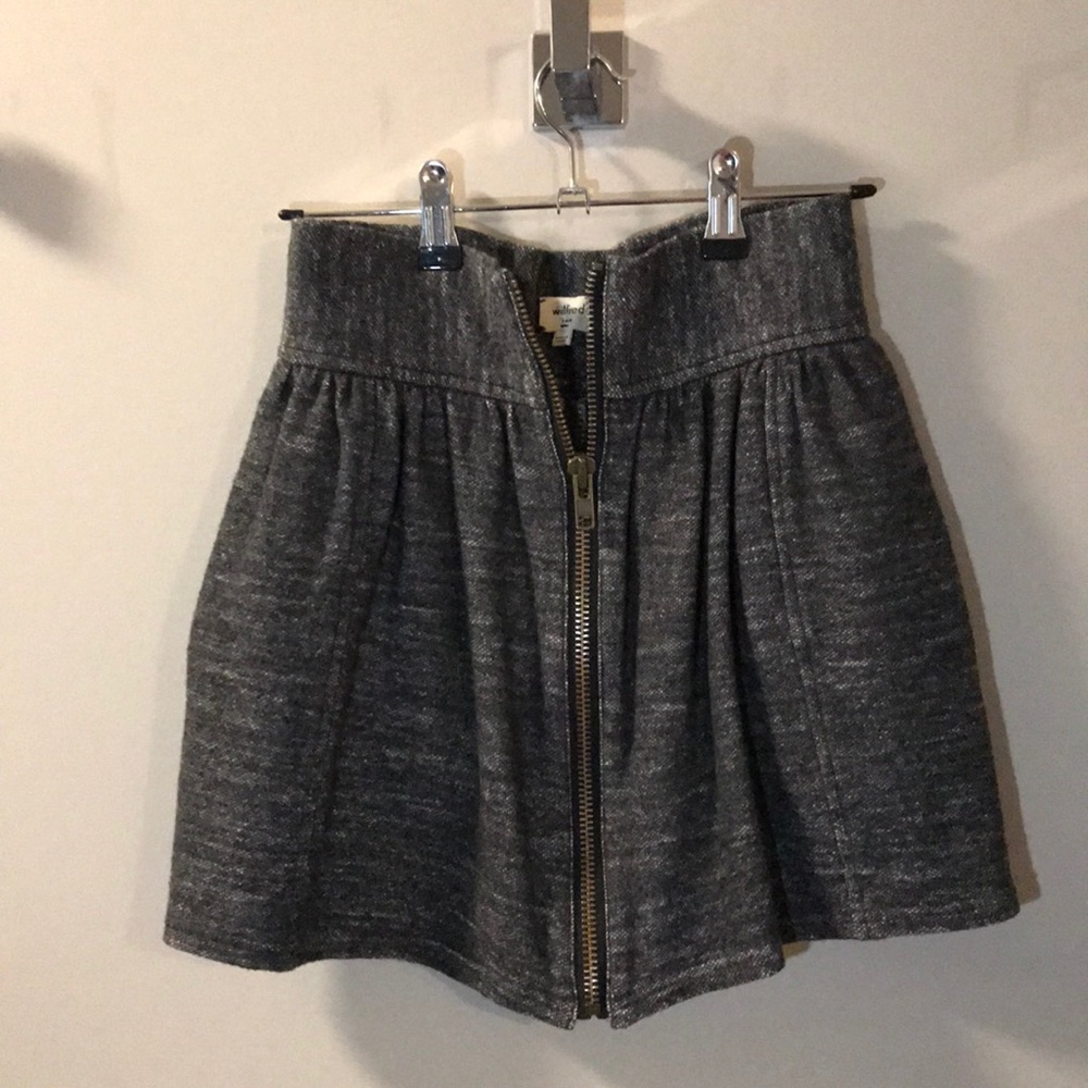 Wool mini skirt Aritzia